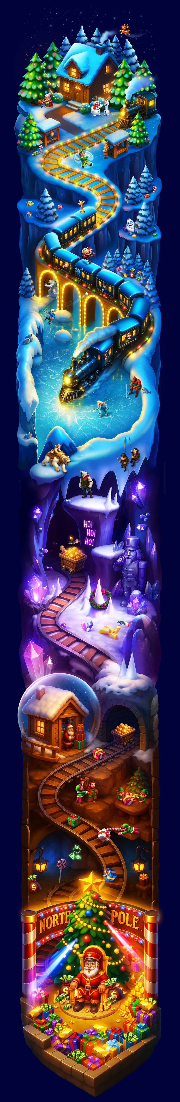 Level Up Adventure map